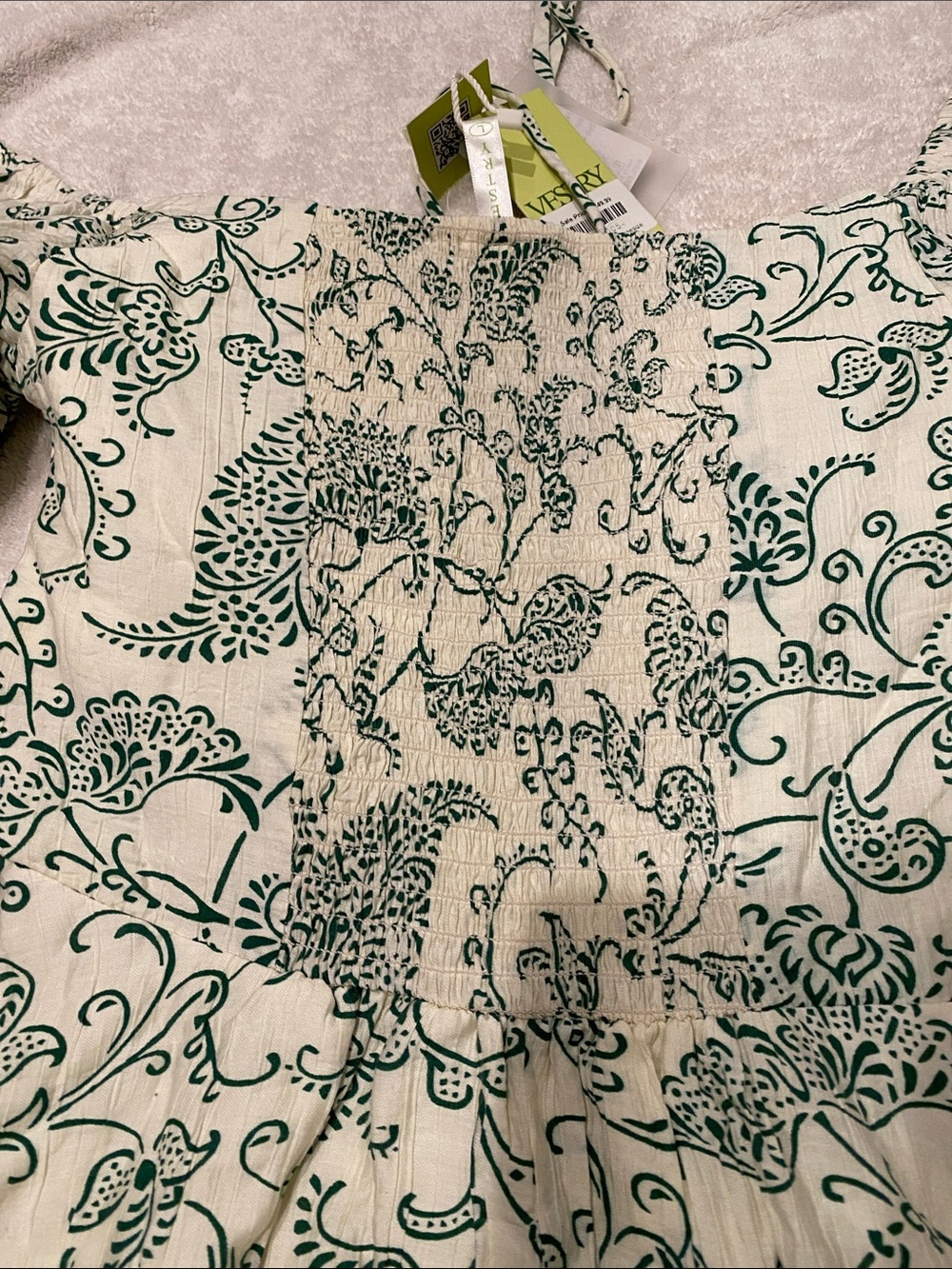NWT Vestry Floral Midi Dress XS (L) - Picture 12 of 13